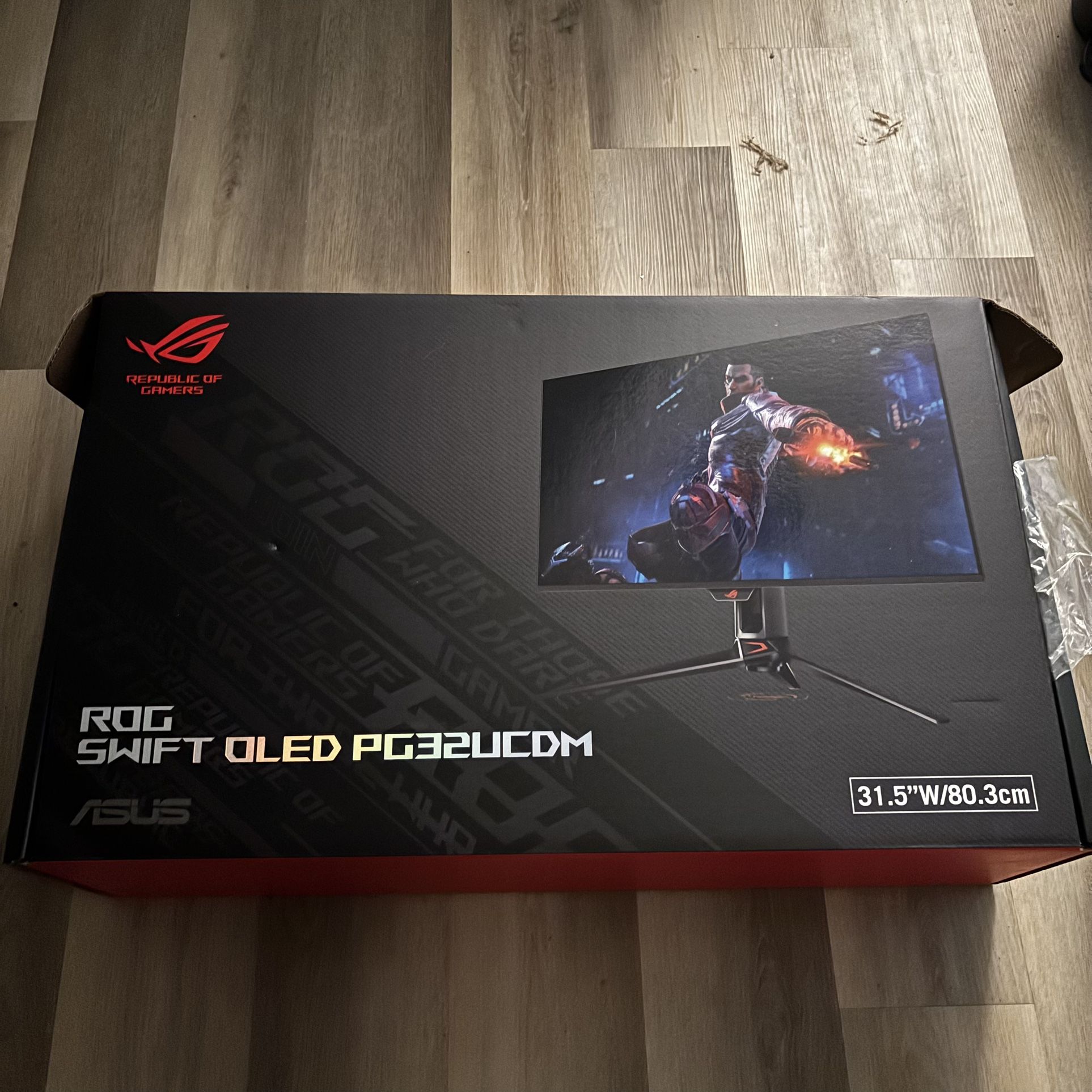 Rog SWIFT 32in 240hz Refresh Rate OLED Monitor Hardly Used