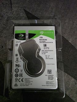 Seagate barracuda 1tb 2.5 hhd
