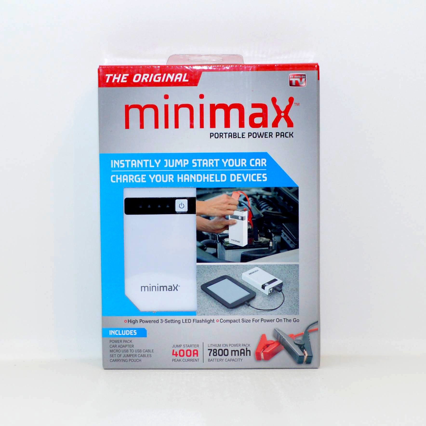 MiniMax 12-Volt Portable Power Pack - Jump Start Kit Model#MA041118