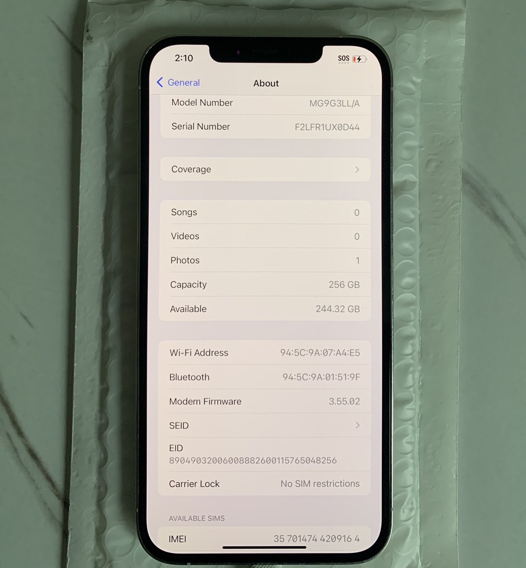 iPhone 12 Pro Max Silver / White 256gb Unlocked Good Condition for Sale in Boynton Beach, FL