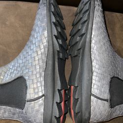 VINCI Luxpre Grey Leather Handwoven Casual Chelsea Men’s boots sz EU 41=men’s 9