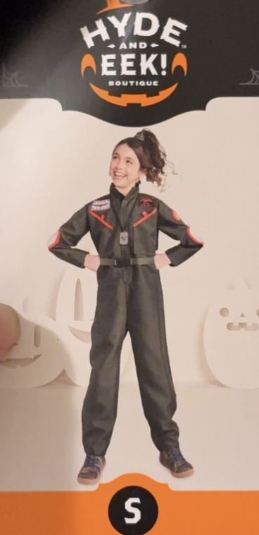 Brand New Fighter Pilot Costume for Kids Air Force Flight Suit Cosplay Halloween with Accessories Set