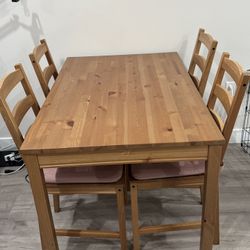 Ikea Dining Table Set For 4 