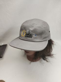 Gray Overkill Campers Hat Cap Adjustable