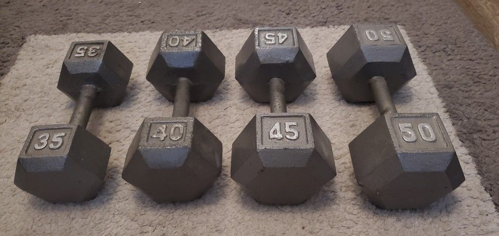 Dumbbells With Rack