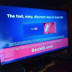 TCL 50" SMART ROKU TV FOR PARTS / REPAIR