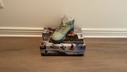 Air Jordan’s 5 Retro mint green