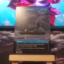Magic the Gathering Custom Proxy Temporal Trespass
