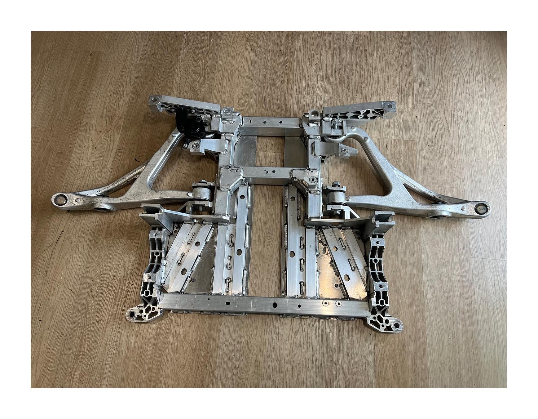 GENUINE OEM Rivian R1 Front Cradle / Engine Motor Subframe Crossmember K-Frame Assembly