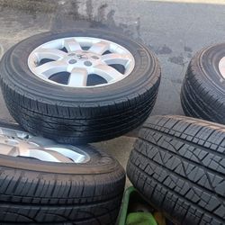 JUEGO DE RRINES PARA CARROS HONDAS CRV ODISEI PAILO YANTAZ BUENAS MEDIDA 17