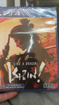 PS4 like a dragon shin