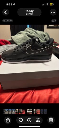 Nike Air Force 1 Low Black Sneakers