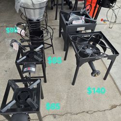 Quemadores DE GAS Regulares, De Alta Presion Con Base Y Sin Base (Ver Fotos Para Precios) PROPANE BURNERS