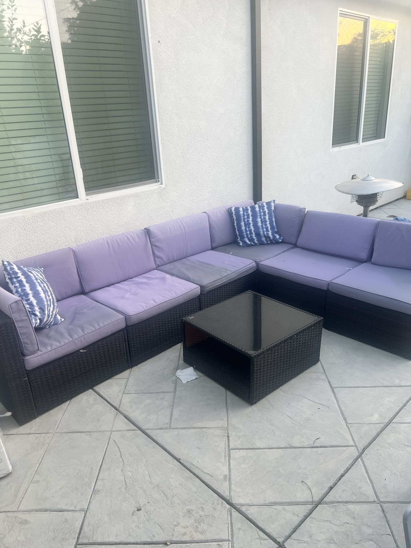 Outdoor Patio Sectional Set