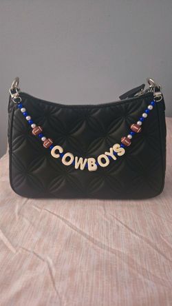 Dallas Cowboys bag chain charm