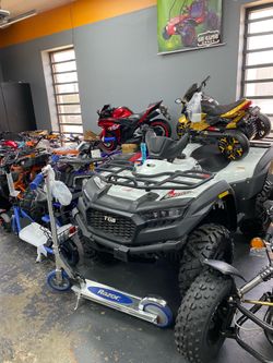 ATV, dirt bike, go kart