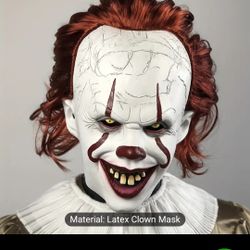 SCARY CLOWN MASK 