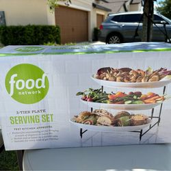 Food Network 3 Tier Plate