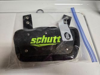 Youth schutt football backplate