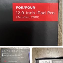 Brydge Wireless Aluminum Keyboard for iPad Pro 12.9" 3rd and 4th Gen