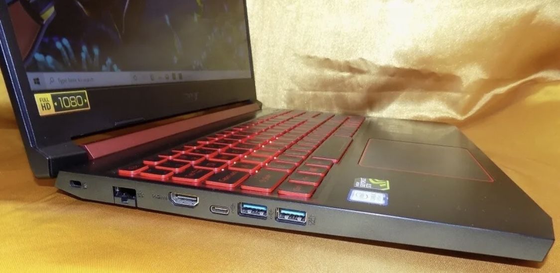 ACER NITRO 5 16” GAMING PC INTEL CORE i5 16GB RAM 1000GB HD NVIDIA GTX 1050ti 4GB DDR5 GPU USB C PORT WINDOWS 10