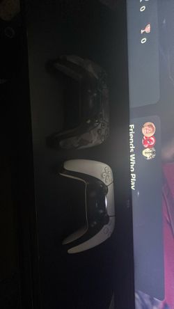 Ps5 with games and 2 controllers