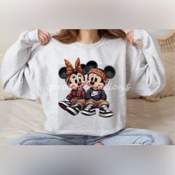 Chicano Mickey & Minnie Crewneck