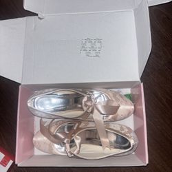 Bridal Pink Floral Shoes 