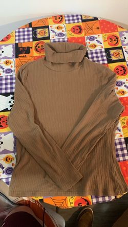 Brown Turtleneck long sleeve