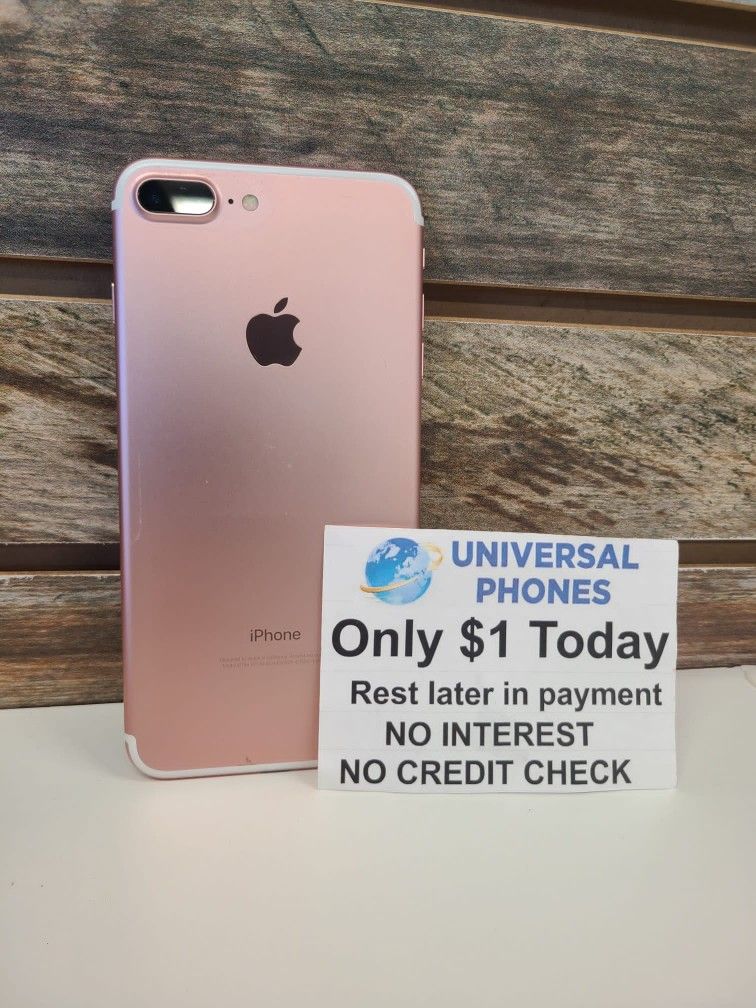 APPLE IPHONE 8 PLUS 64GB UNLOCKED. NO CREDIT CHECK $1 DOWN  PAYMENT OPTION. 3 MONTHS WARRANTY * 30 DAYS RETURN *