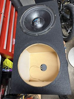12” Subwoofer Box And Sub Speaker