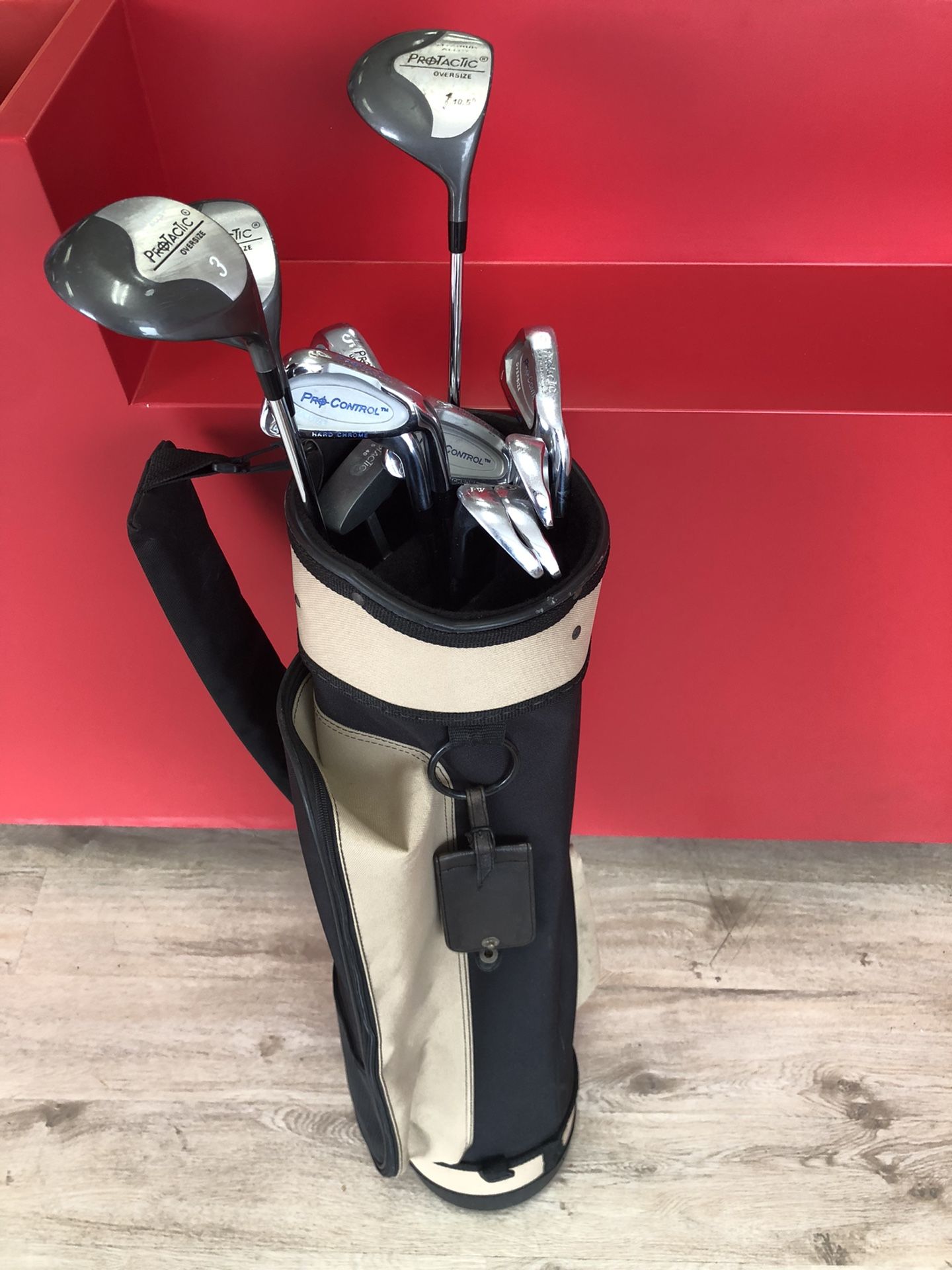 Lady ProTactic Pro Control Oversize Irons Set RH - driver, 1-wood titanium alloy - fairway wood, 3-wood titanium alloy - fairway wood, 5-wood titani