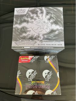 Pokemon Pitch Black PKC ETB, Booster Box