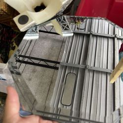 14” Glass Mirror Centerpieces Base $4.50 Each