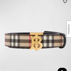 Mcm/Burberry Belt 