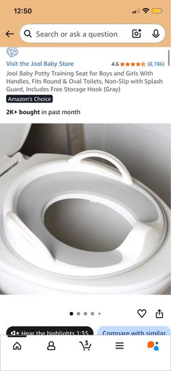 Baby Potty Training Seat w/ Handles