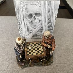 The Skull Collection - Skeletons Playing Chess