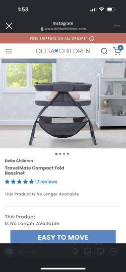 TravelMate Compact Fold Bassinet