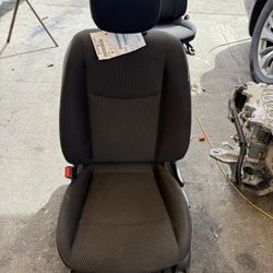 Nissan Leaf 2013 Front Seat Driver Side LH, J402, cloth, manual, heated, bucket 