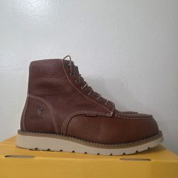 Carhartt Steel Toe Waterproof Wedge Work Boot size 10 wide