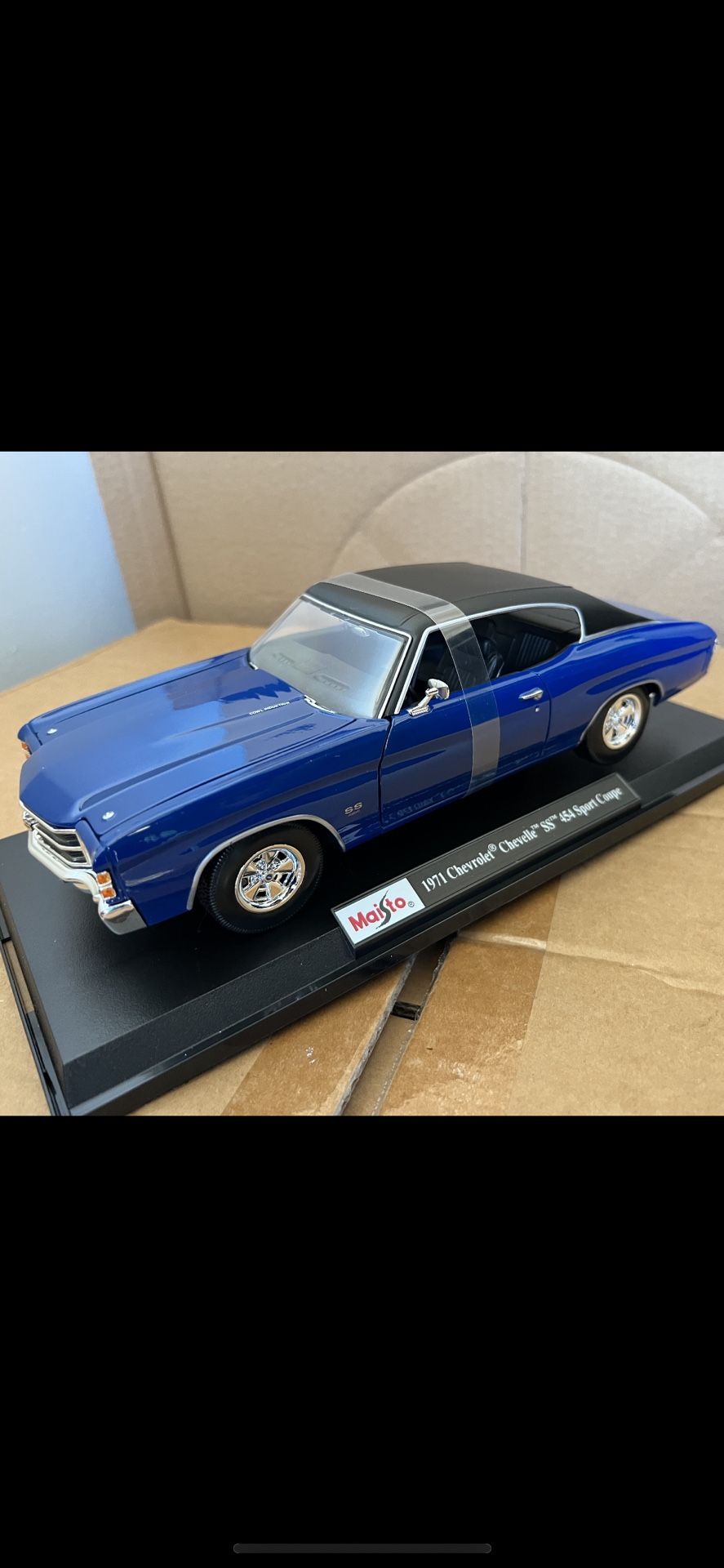 Toy Chevy Chavelle 1/18 New Toy Car