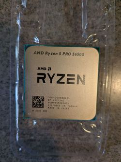 AMD Ryzen 5 PRO 5650G, Lenovo locked