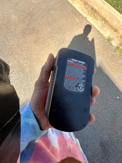 8v battery no charger black n decker