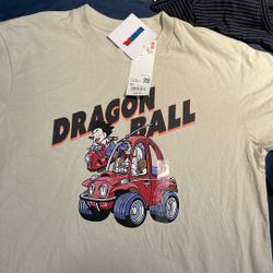 Dragon Ball Shirt Uniqlo 100% Cotton XS