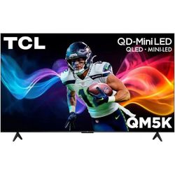 SALE!! 75" TCL 4K QD-Mini LED HDR Smart 75QM5K