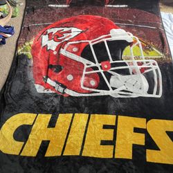 Kansas City Chiefs Blanket. ( 6x4 Ft )