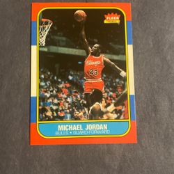 Michael Jordan Rookie Reprint 86 Style