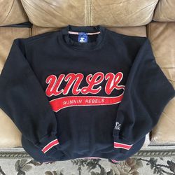 Vintage Starter UNLV Patch Crewneck