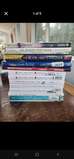 Bundle of Madeleine L'Engle books
