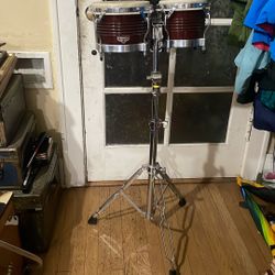 Matador Bongo Drums Plus Stand